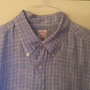 XXL Brooks Brothers Irish linen shirt